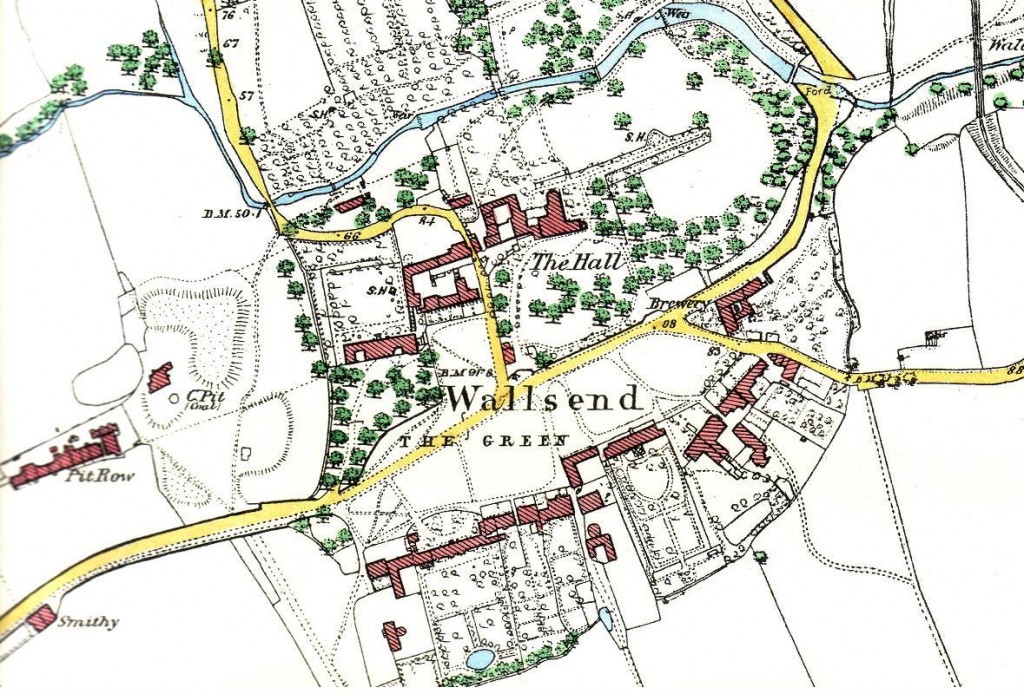 The Green, Wallsend, c.1860